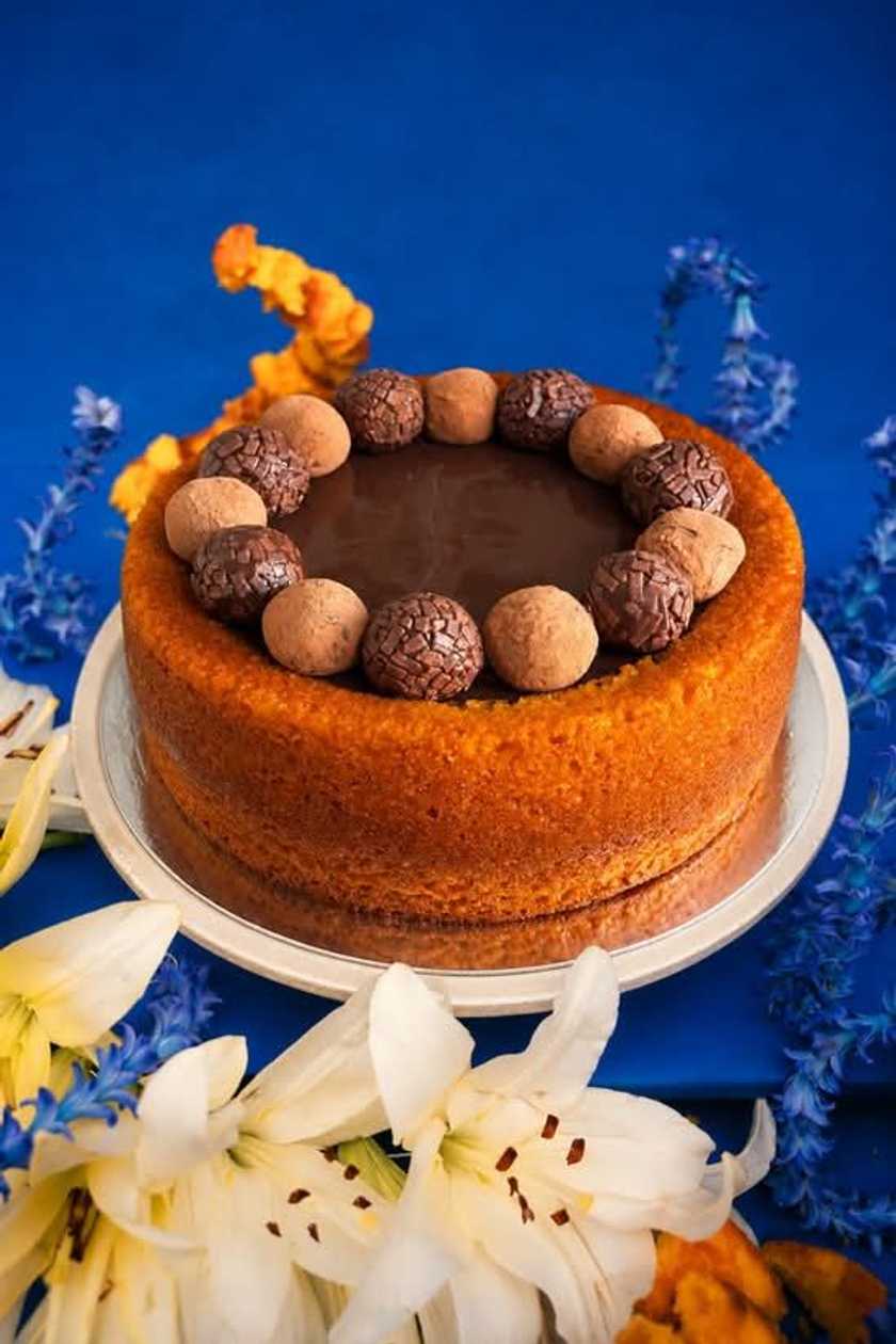 Carrot Cake with 14 Brigadeiros