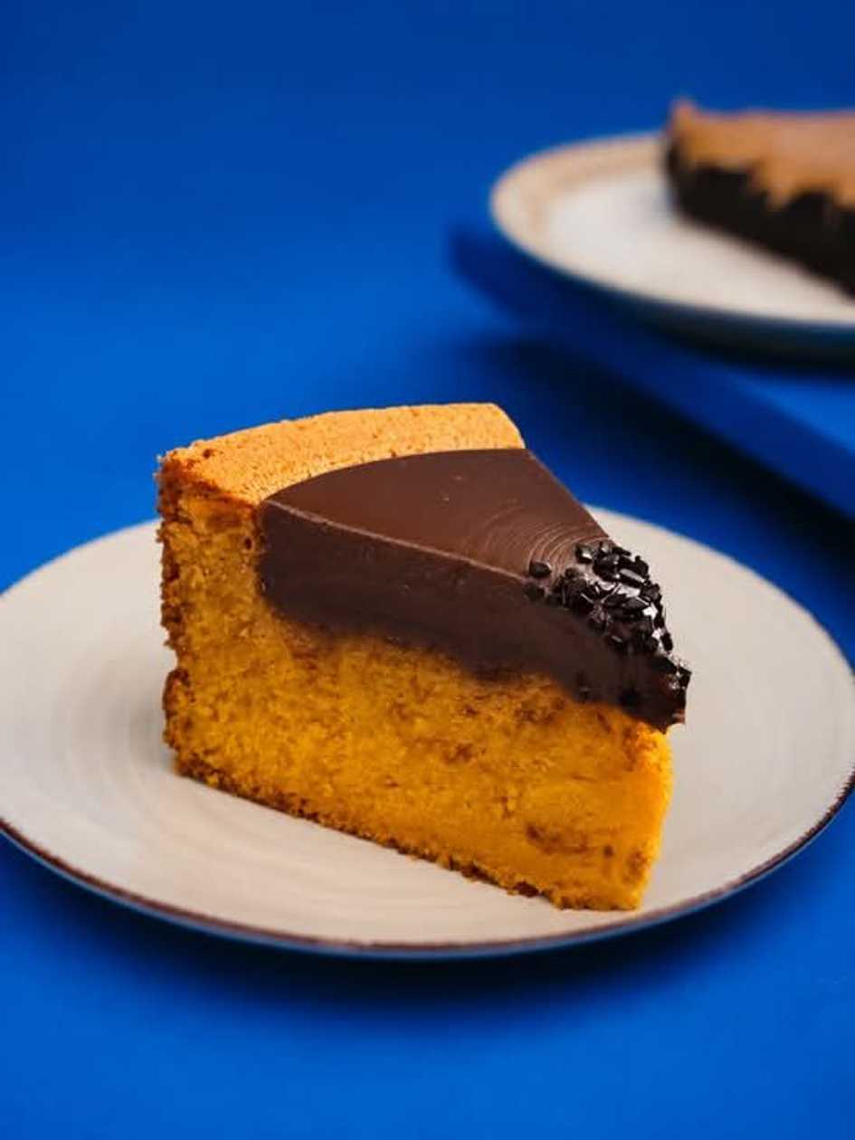 Carrot Cake with Chocolate Slice