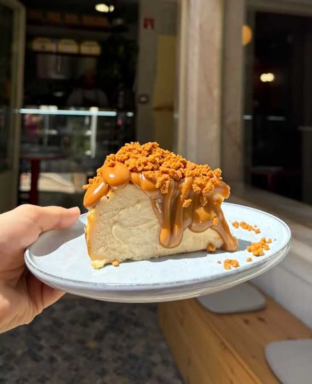 Basque Dulce de Leche Cheesecake