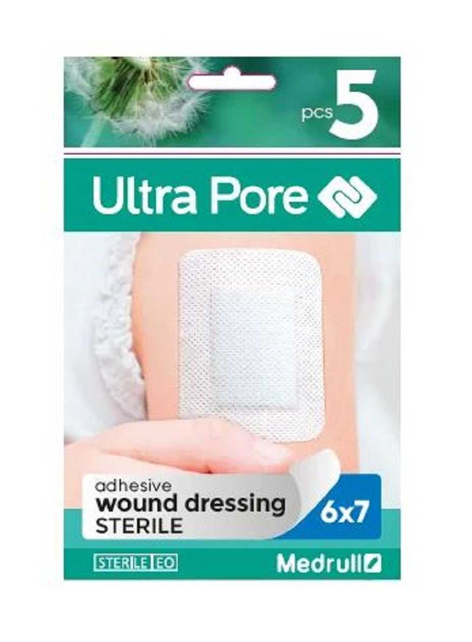 Medrull Adhesive Sterile Dressing 6x7cm 5pcs