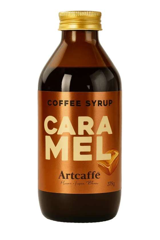 Artcaffe Caramel Coffee Syrup Bottle, 300ml