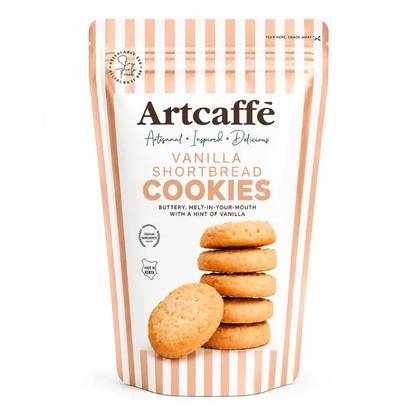 Artcaffe Vanilla Shortbread Cookie Pouch, 200g