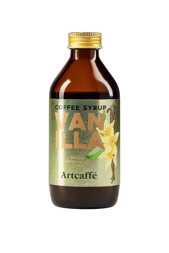 Artcaffe Vanilla Coffee Syrup Bottle, 300ml