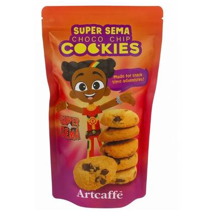 Artcaffe Super Sema Choco Chip Cookie Pouch, 200g