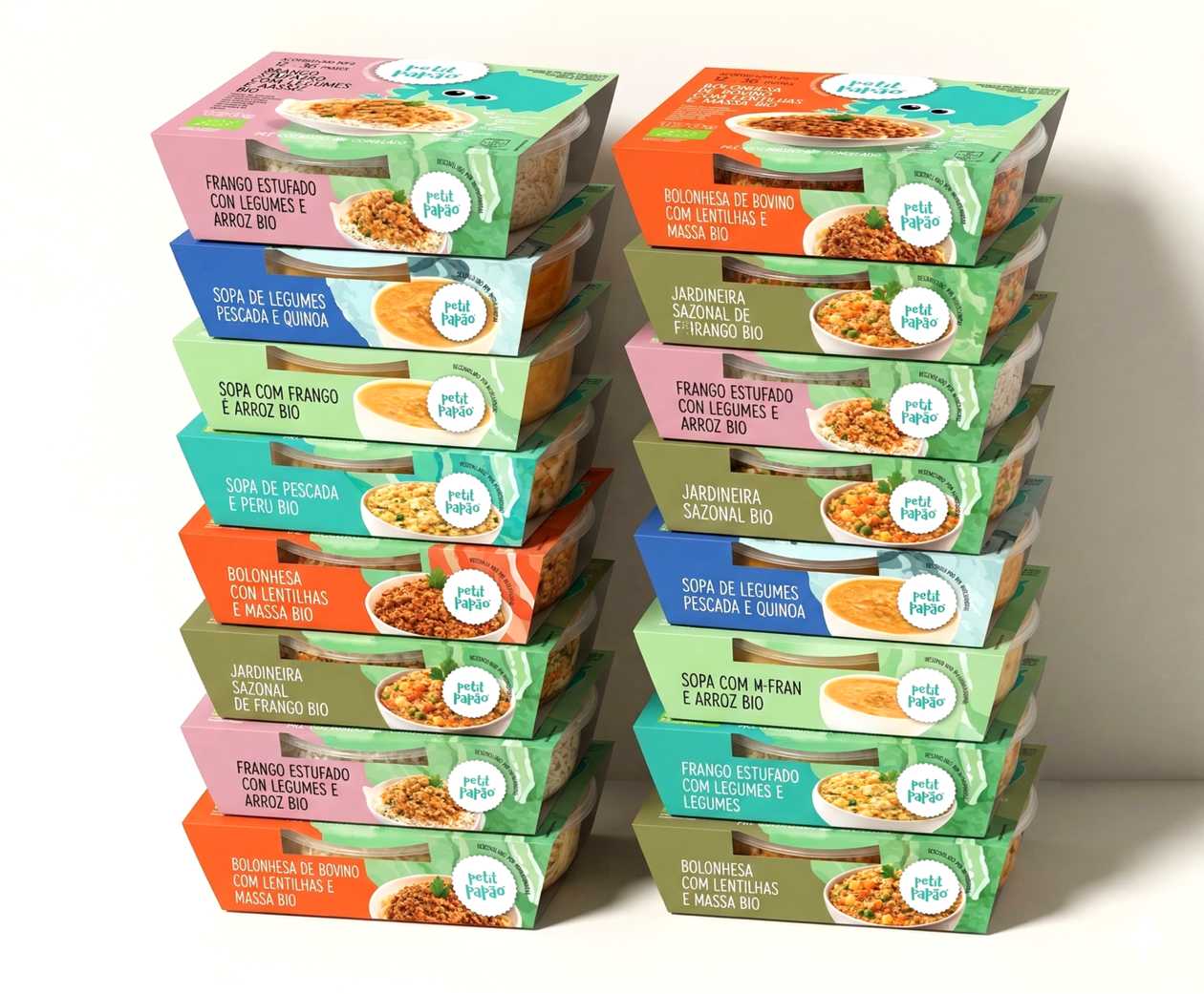 Pack Comida de bebe / 5 Pratos completos com 5% desconto direto! Praticidade com a melhor qualidade
