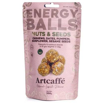 Artcaffe Nut Seeds Energy Ball, 120g