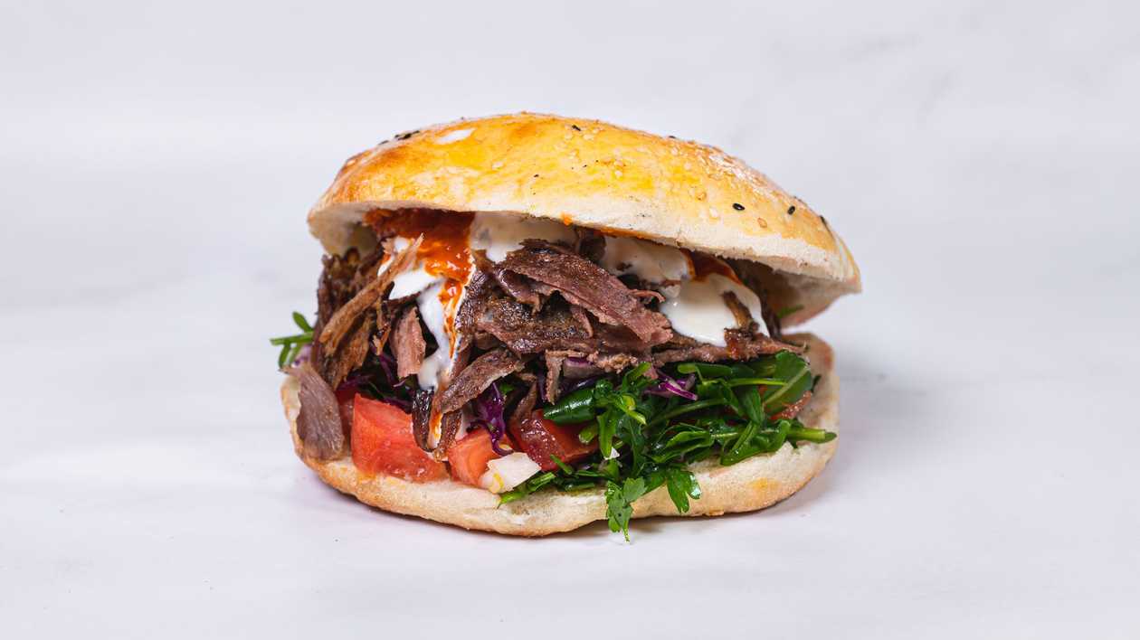 Beef Doner Pita Menu