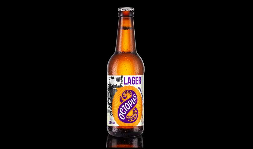 Пиво Octopus Kraft Lager 4.6% (330 мл)