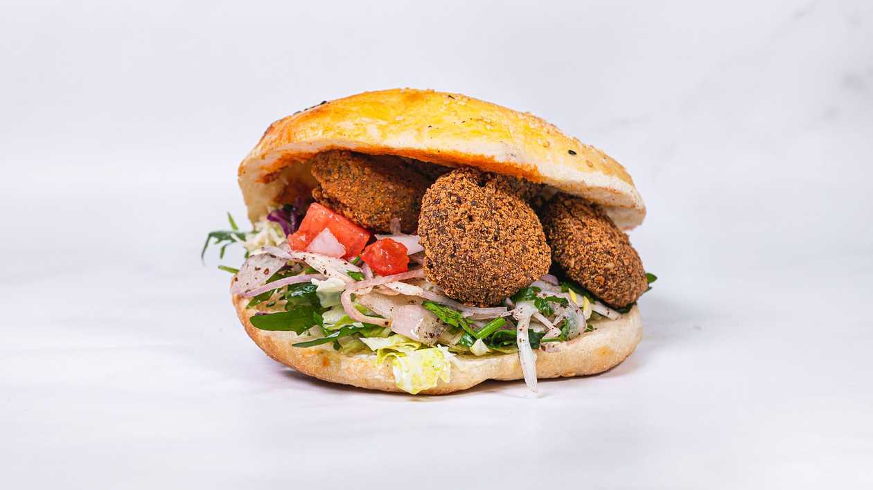Falafel Pita Menu
