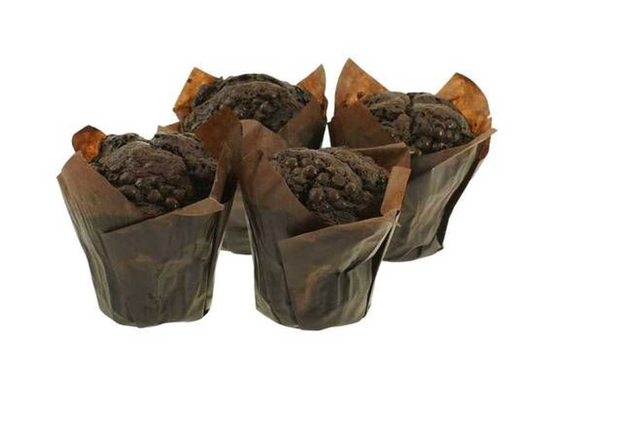 Muffinki z czekoladkami mini