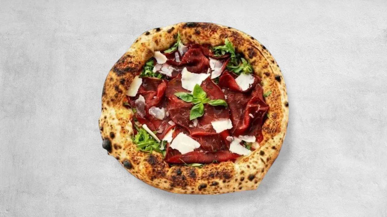 White Bresaola Pizza