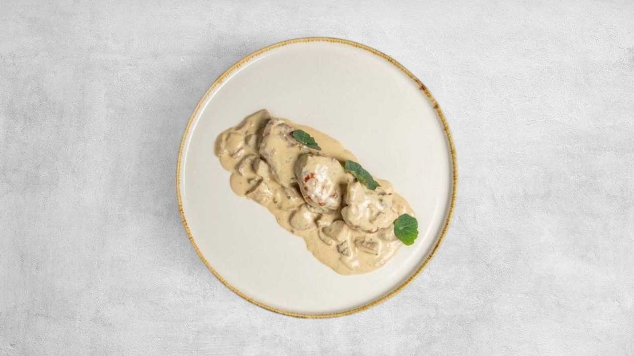 Pork Tenderloin With Porcini Mushrooms and Truffles