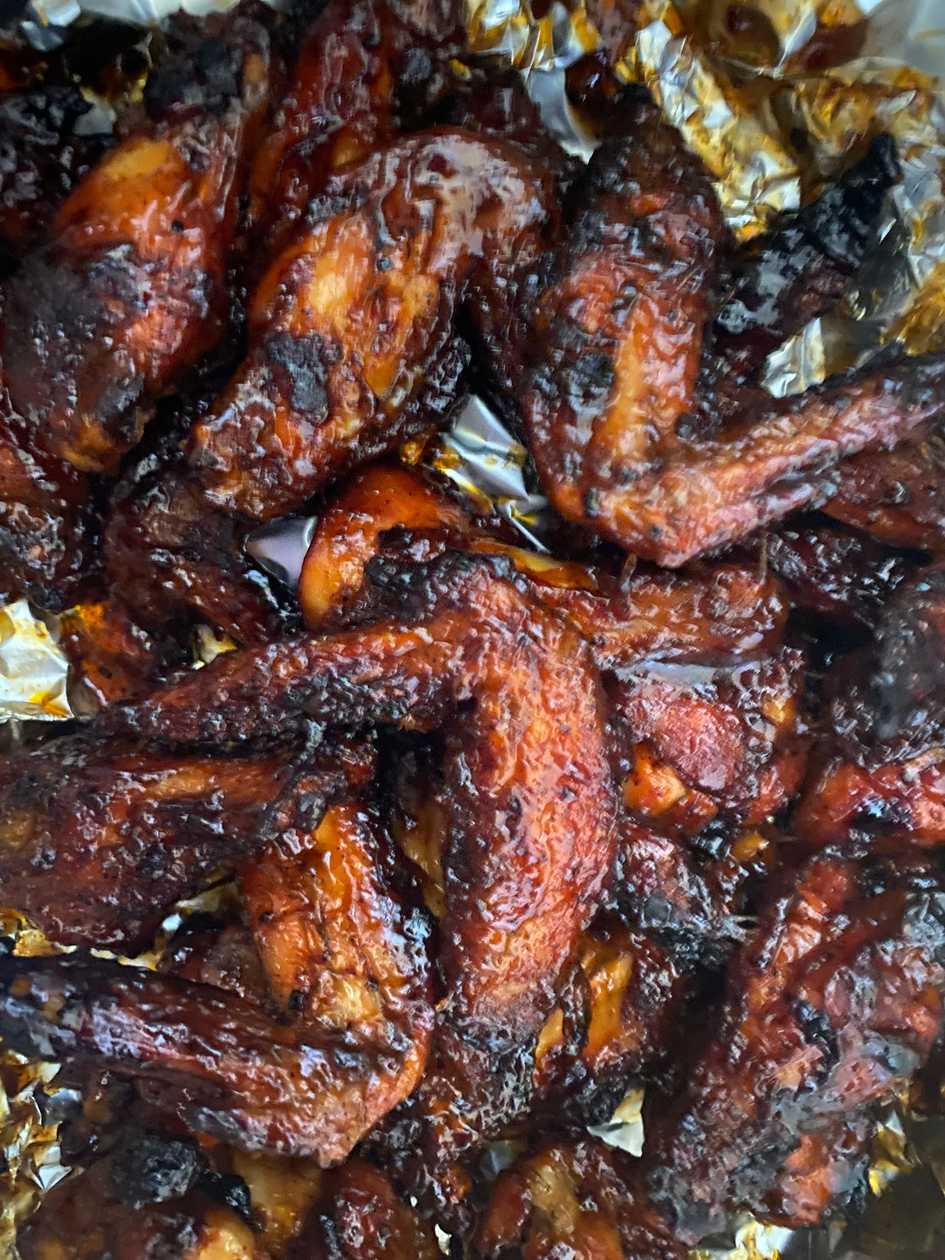 BBQ chicken wings