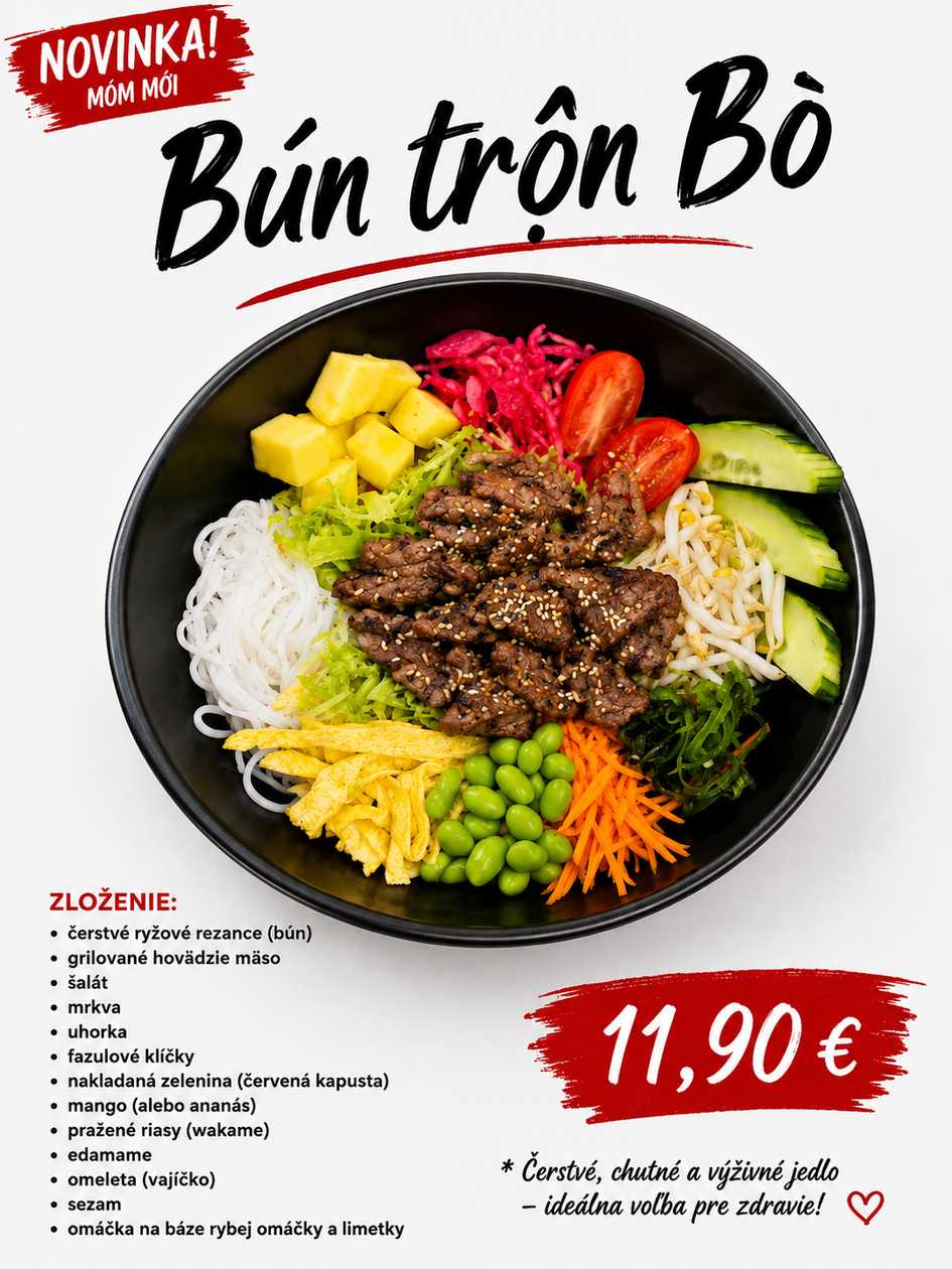 Bún trộn Bò