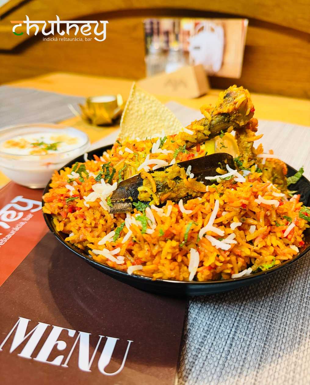 Chicken Biryani with Bone