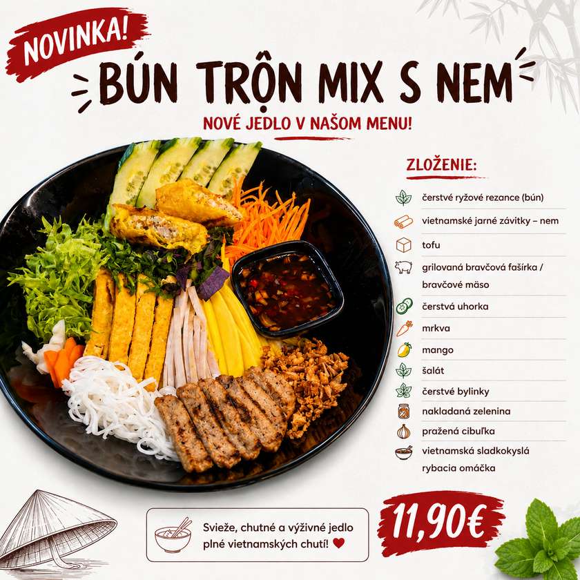BÚN MIX S NEMVIETNANSKÝ