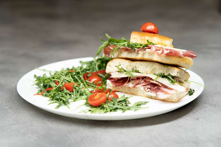Focaccia Coppa e Grana Padano 350gr