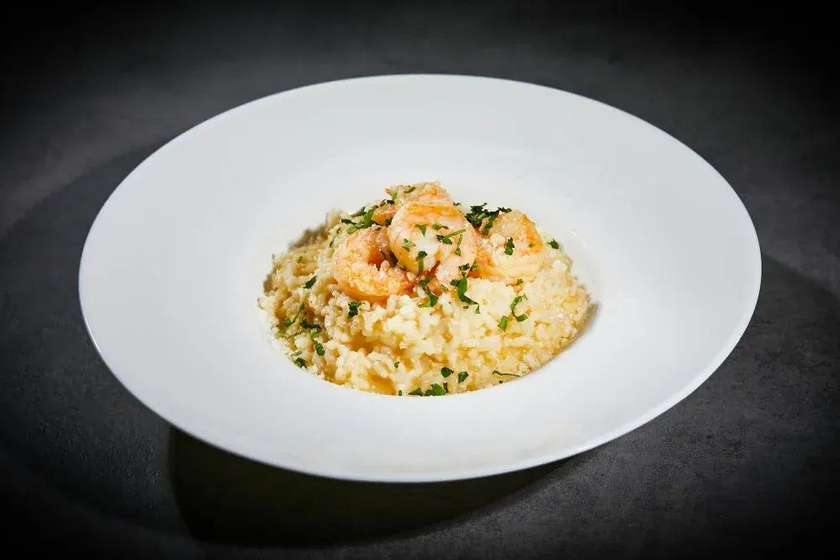 Risotto con Gamberi