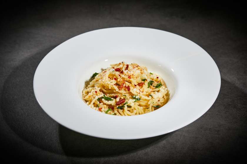 Spaghetti aglio, olio e pepperoncino