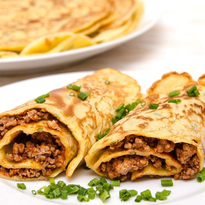 Meaty Pancake
