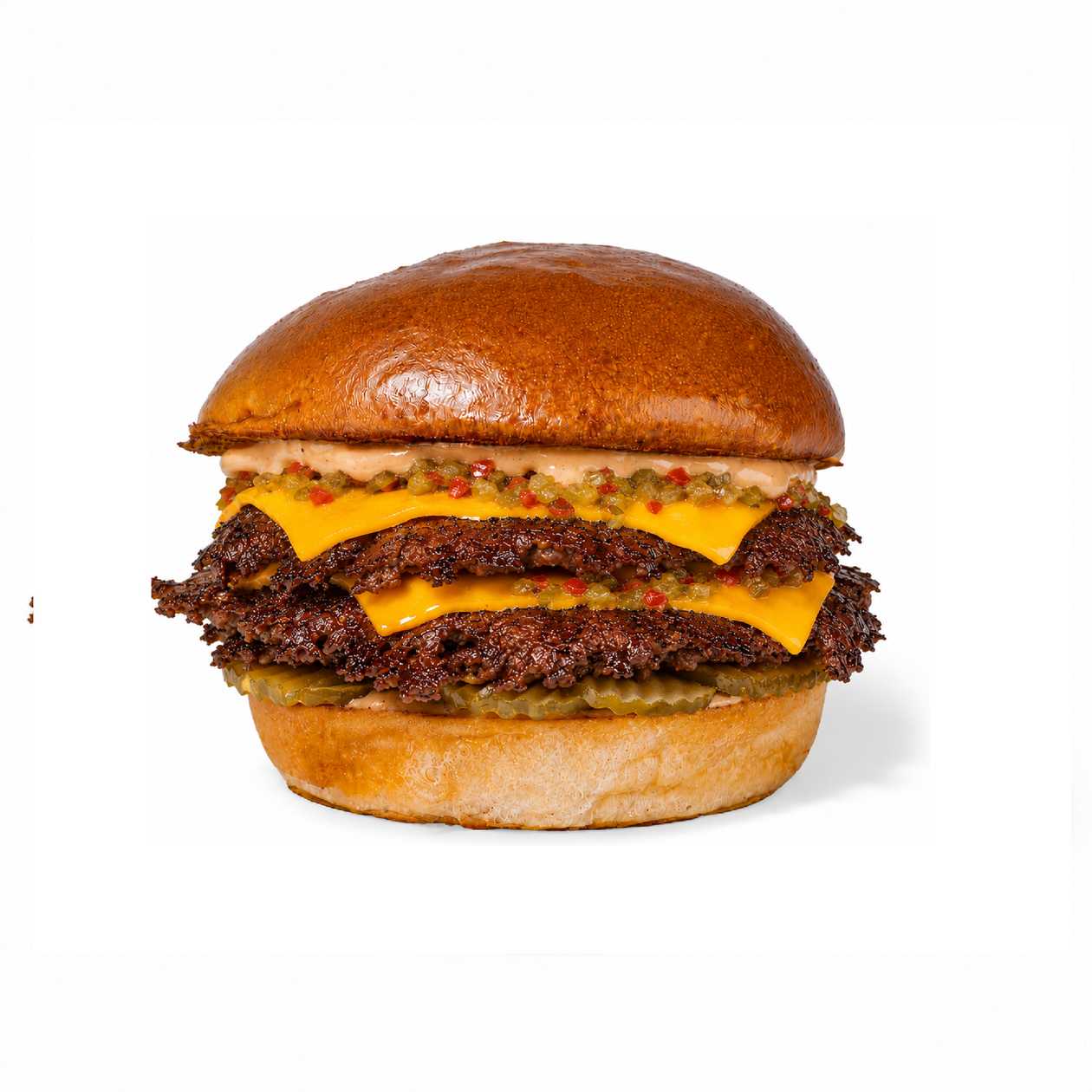 Chilli Cheese Beef Burger