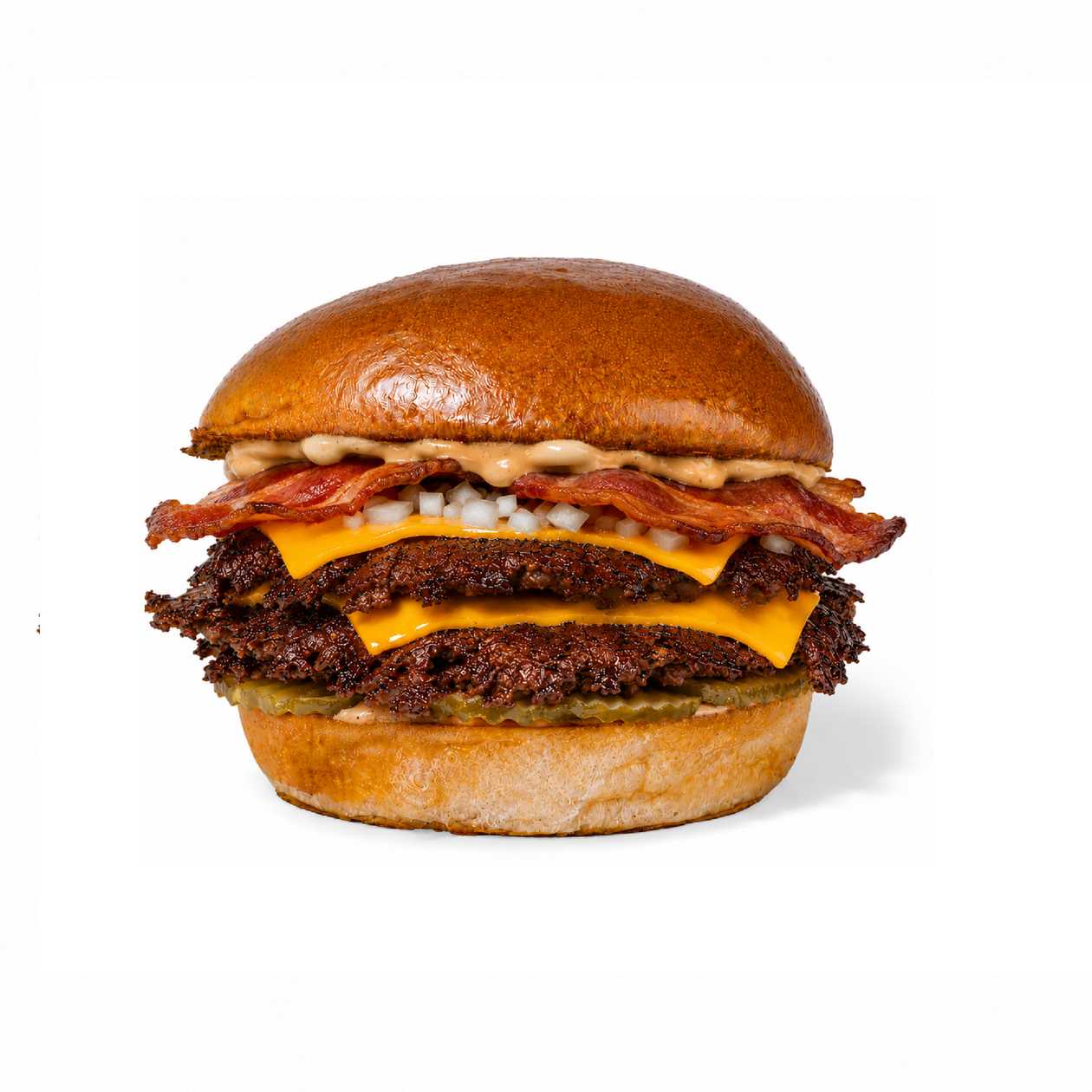Miso Bacon Beef Burger