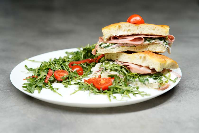 Focaccia Mortadella Burrata 350gr
