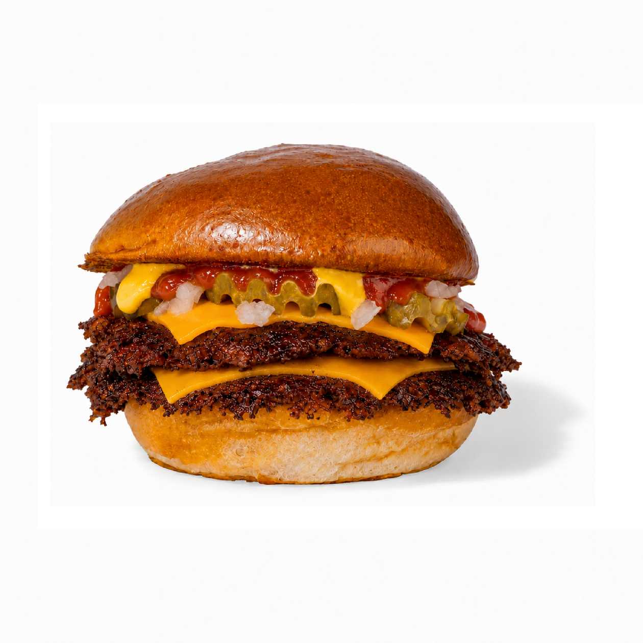 Double Cheese Beef Burger