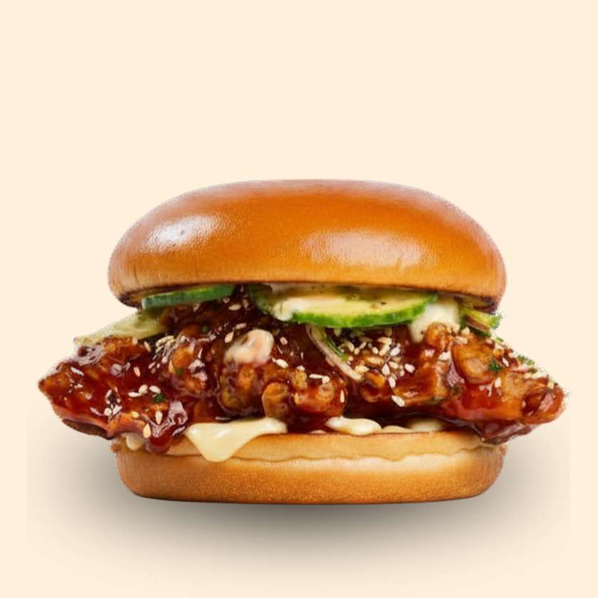 Korean Chicken Burger