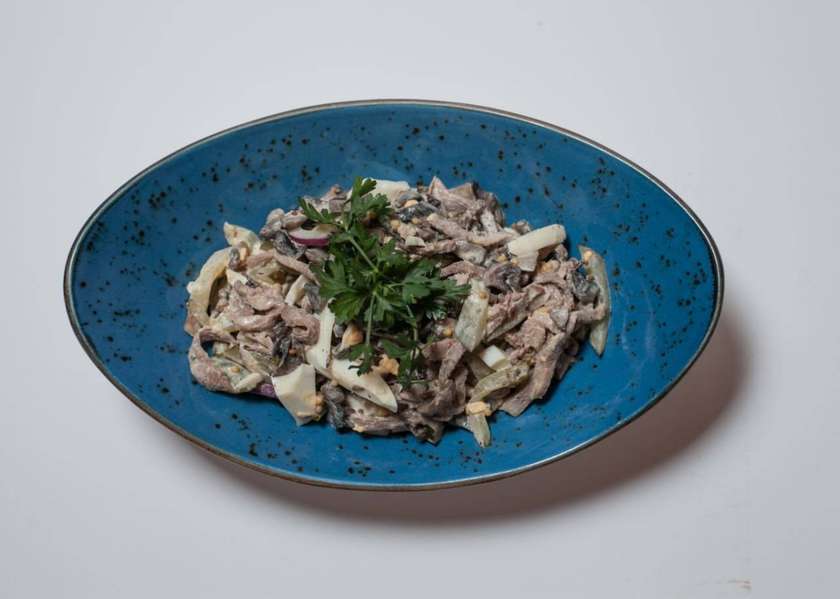 Veal Tongue Salad