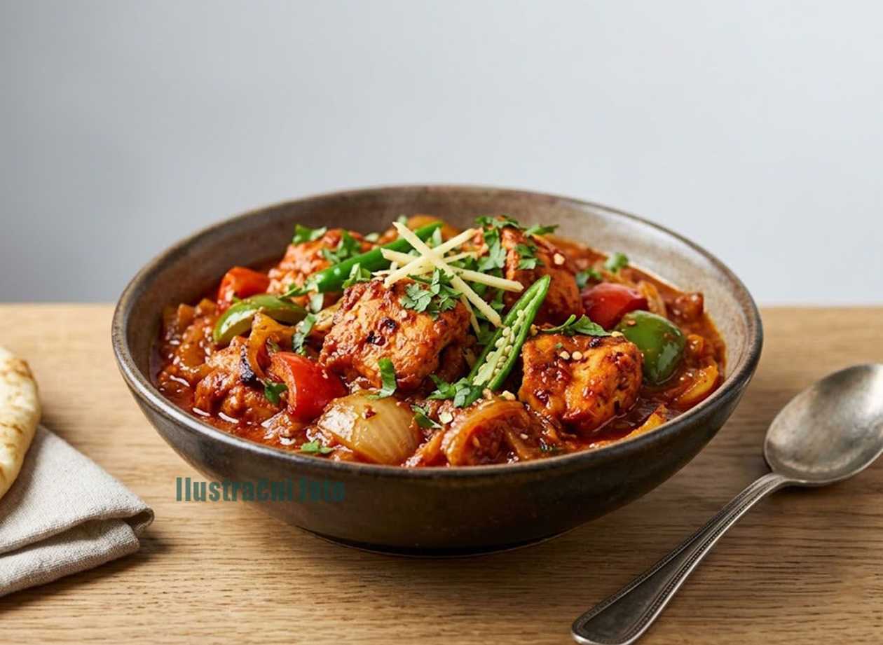 Chicken Tikka Jalfrezi (Hot)