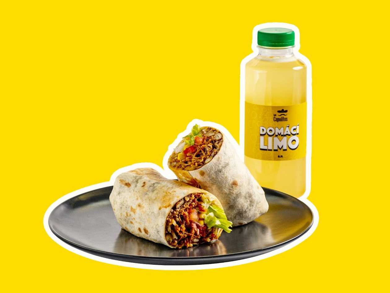 Burrito Grande + Capolito's lemonade 0,5l