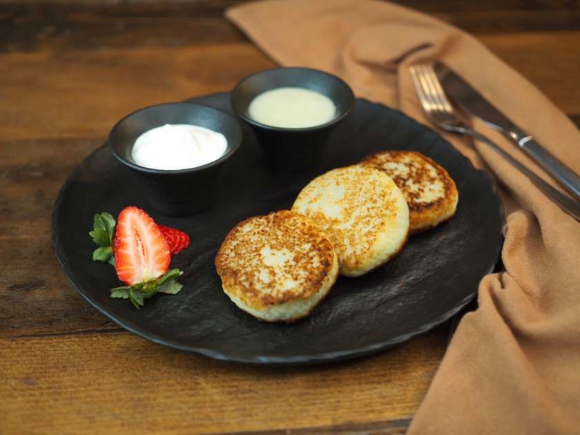 Cottage Cheese Pancakes