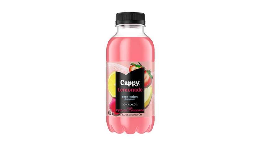 Cappy Lemonade Lemon & Strawberry 0.4L