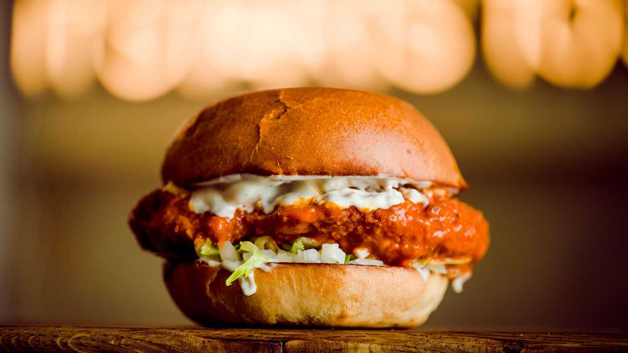Buffalo Chicken Burger