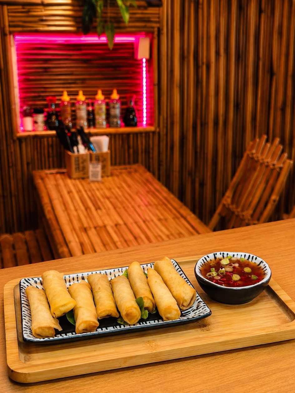 Mini Vegetable Spring Rolls 🥬