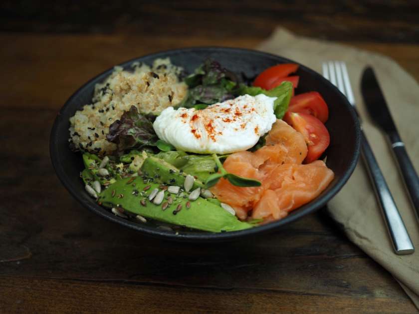 Salmon Salad Bowl
