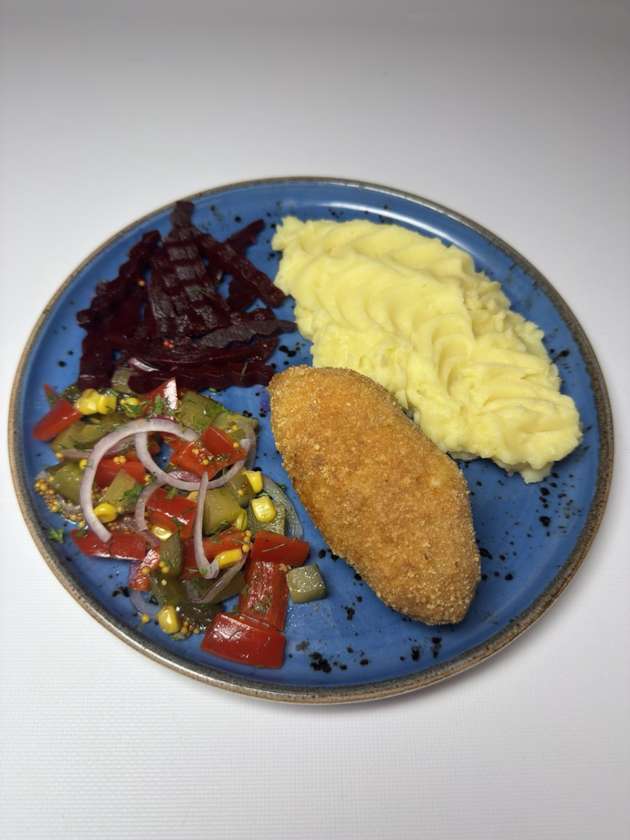 Ground Meat Cutlet "Kyiv Style"