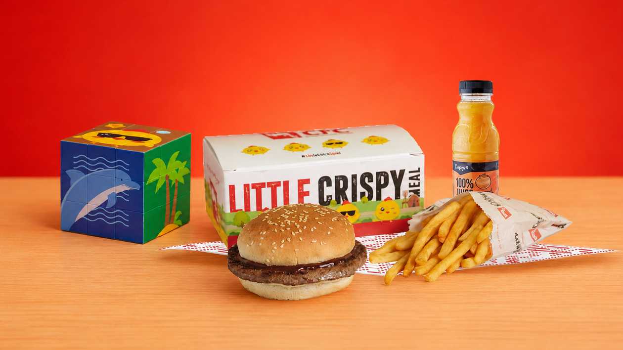 Kids Meal Beef Burger