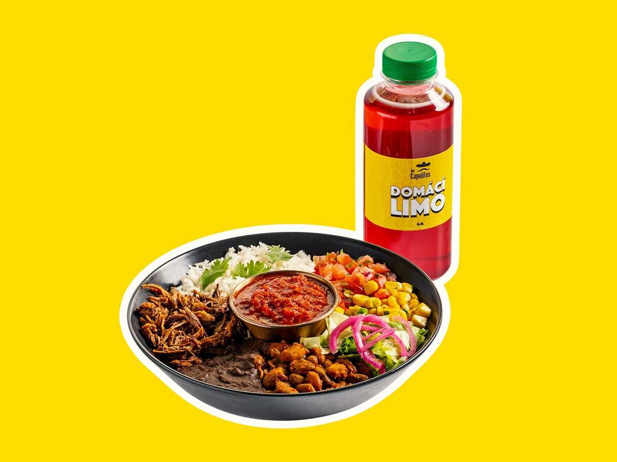Mexican Bowl + Capolito's lemonade 0,5l