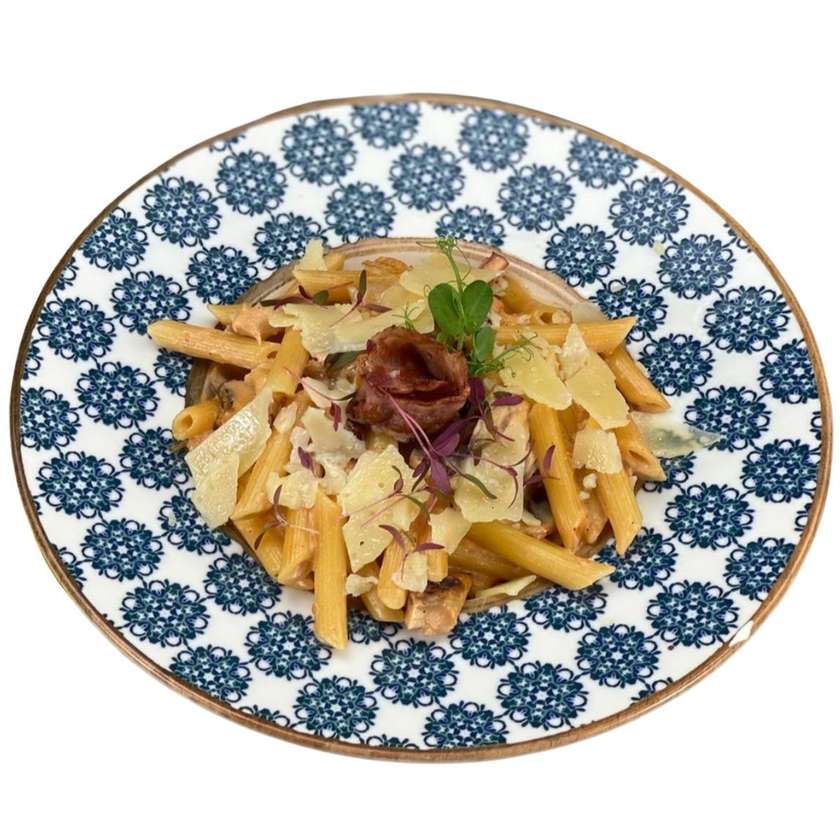 Penne Pollo e funghi