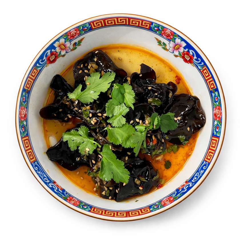 Spicy Marinated Mushrooms (Vegetables, Vegan)