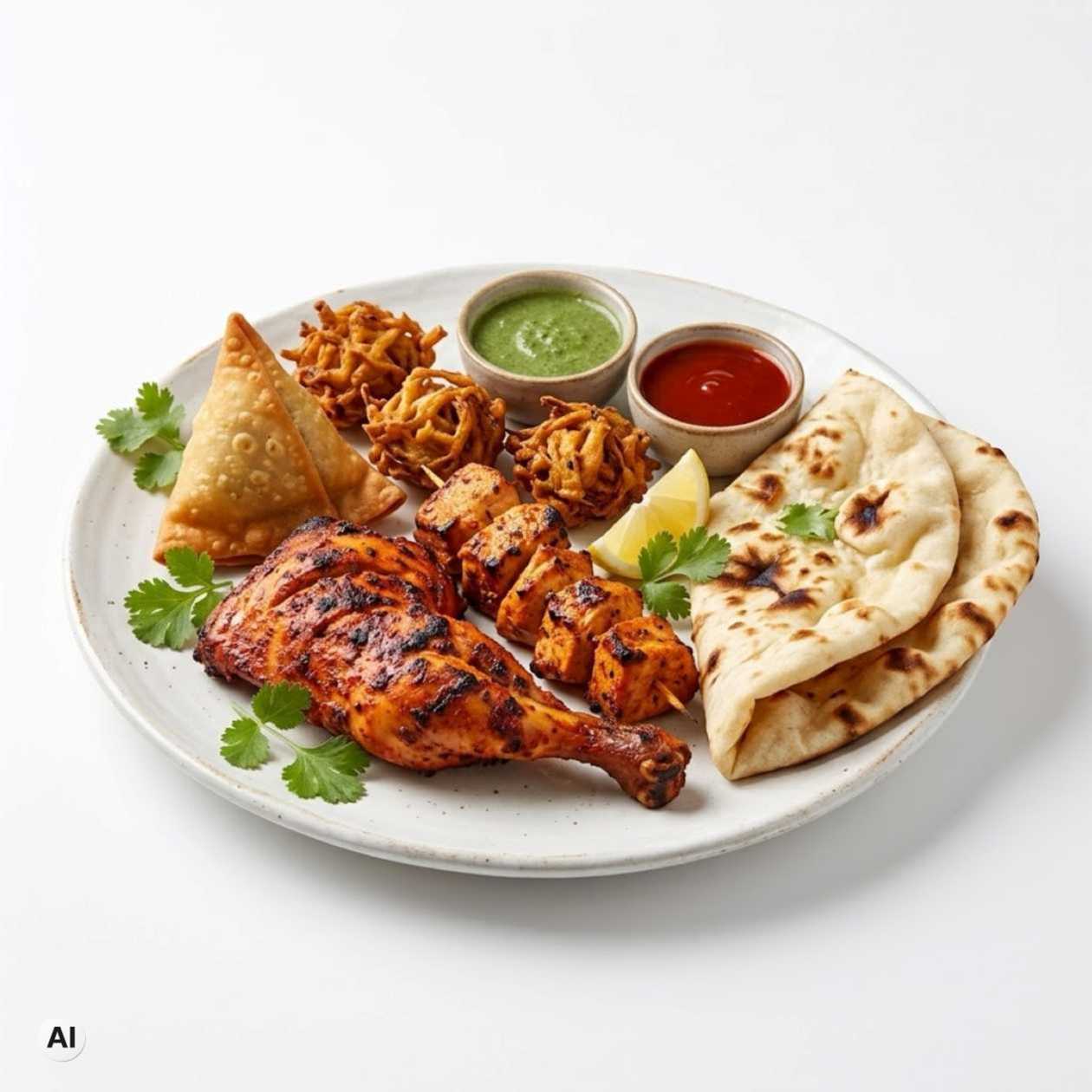 Bahari Chicken Plate + Naan