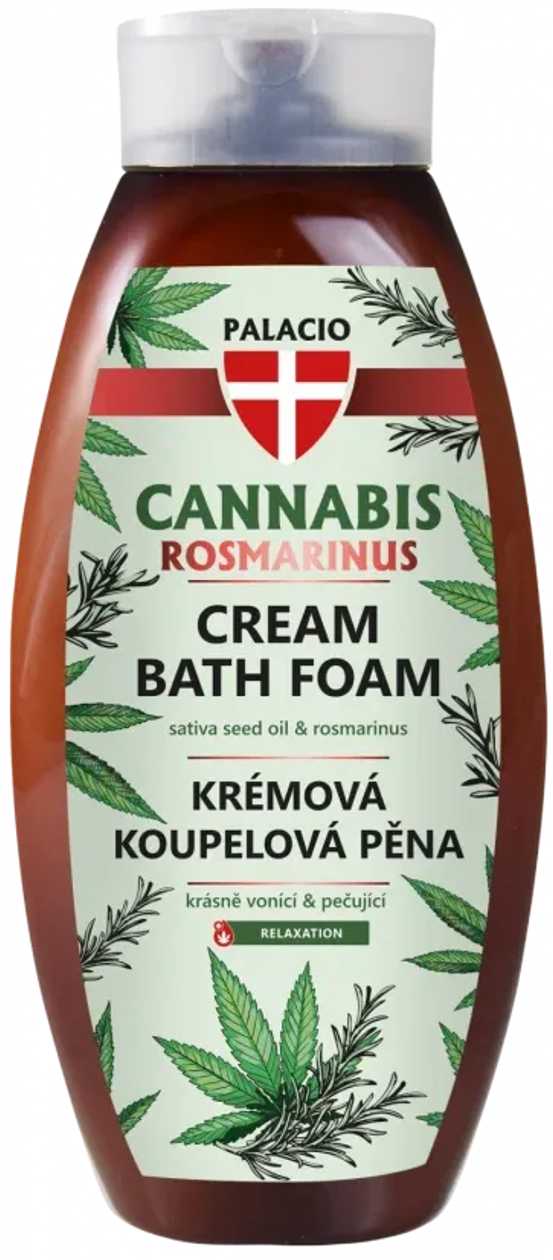 PALACIO CANNABIS ROSMARINUS BATH FOAM 500ML