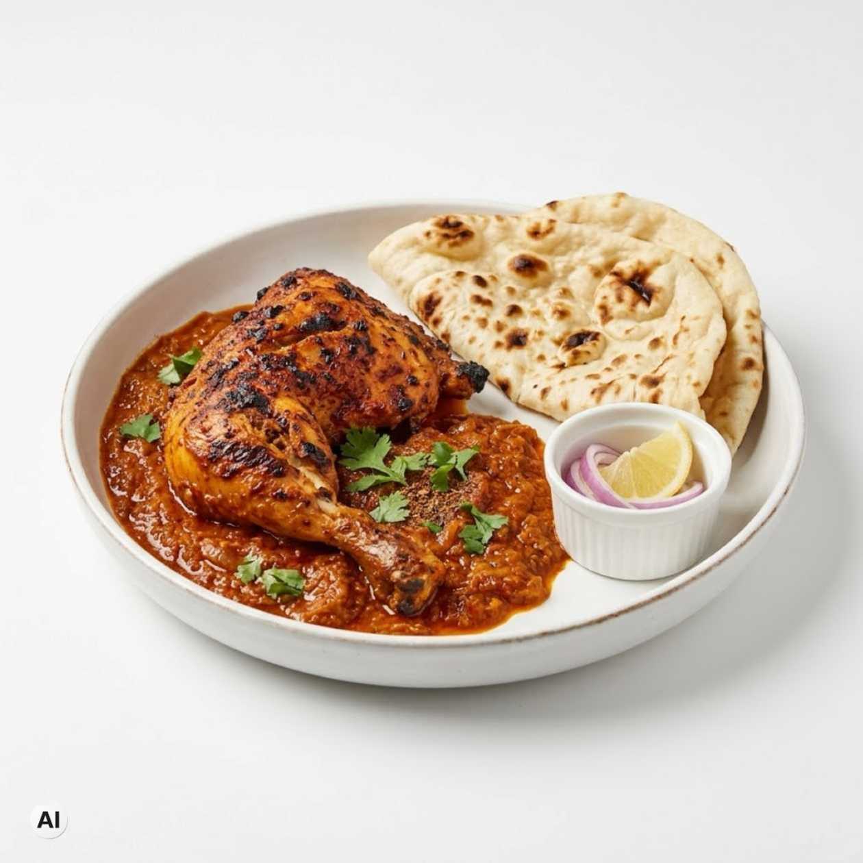 Chicken Roast Masala + Naan