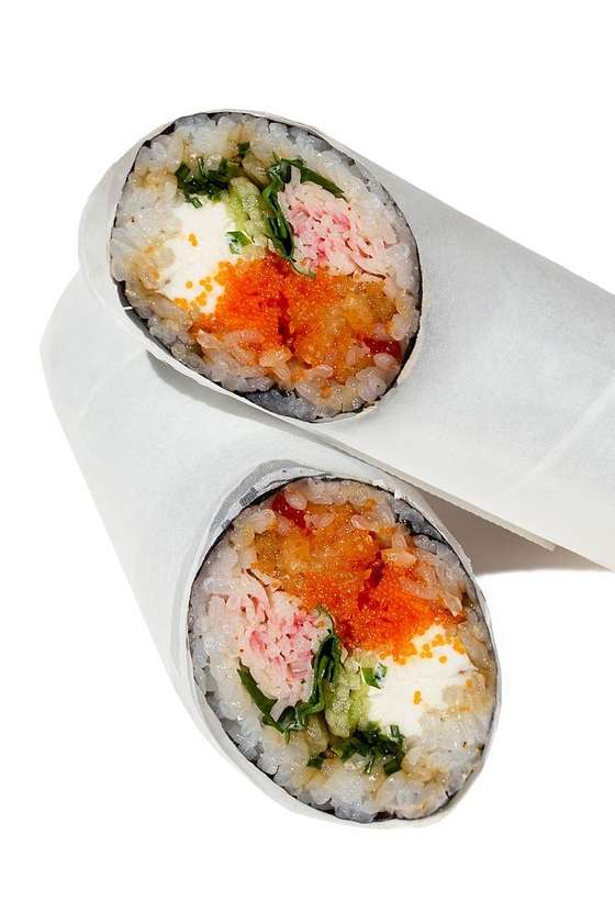 Shrimp Sushiritto (Sushi Burrito)