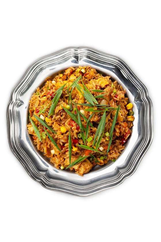 Chicken Fried Rice with Egg (Wok)