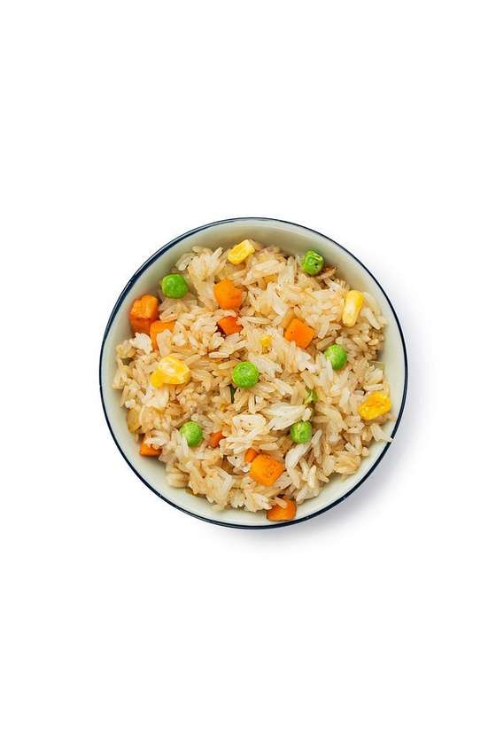 Fried Rice with Vegetables (Wok, Vegan)