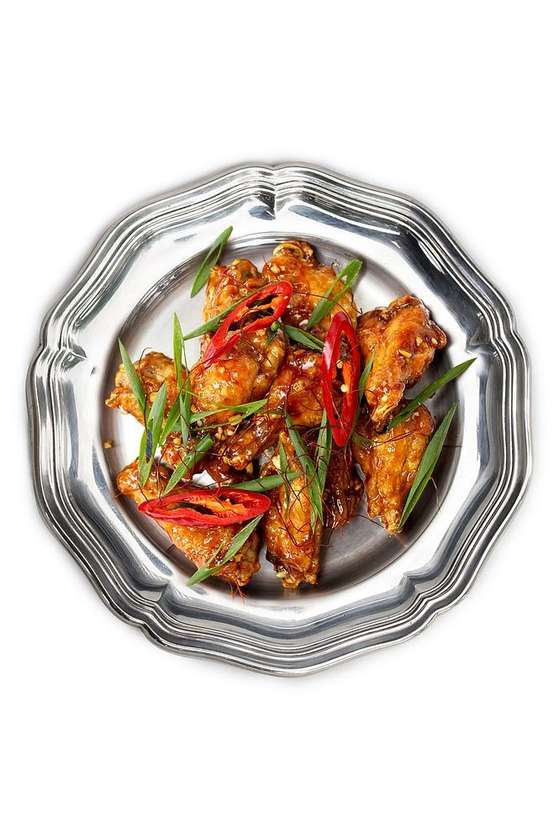 Crispy Honey Chicken Wings, Sweet & Spicy