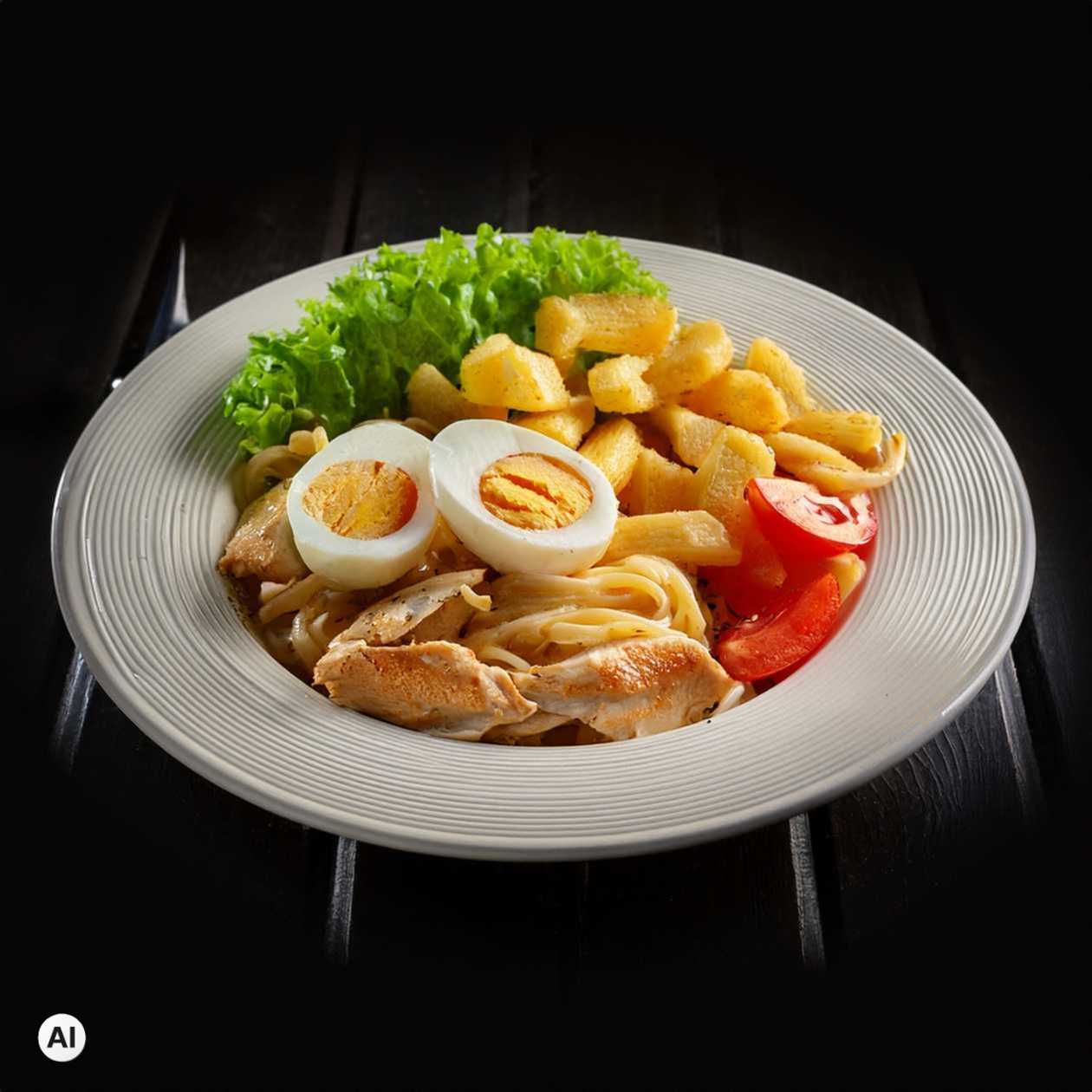 Menu: Sande de Frango + Batata Frita + Bebida